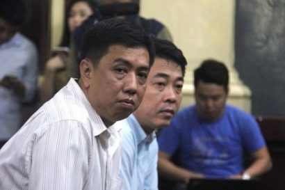  Bị cáo Võ Mạnh Cường và Nguyễn Minh Hùng tại tòa