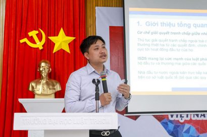  PGS. TS Trần Việt Dũng, Trưởng Khoa Luật quốc tế, Đại học luật TP HCM