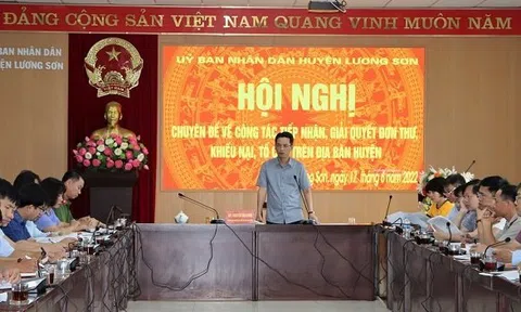 Huyện Lương Sơn – Hoà Bình: Cải cách hành chính - Chìa khóa thúc đẩy phát triển.